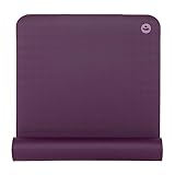 Bodhi Yogamatte ECO PRO | 100% Naturkautschuk | Extrem Rutschfest | 100% natürlich & umweltfreundlich | Profi-Matte für Yoga & Pilates | Ideal für dynamisches Yoga | 185 x 60 x 0,4 cm | violett