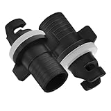 ABOOFAN 2 Stück Teiliges Ventiladapter Aufblasbare Boote Kompatibel mit Kajaks und Surfboards Ausbruchssicherer Schlauchadapter für Sup Luftpumpen Einfaches Aufblasen und Ablassen