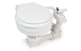 wellenshop Boot WC mit Handpumpe Bootstoilette Schiffstoilette Bordtoilette Toilette