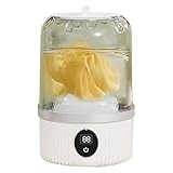 Mini-Waschmaschine für Unterwäsche - Automatische Seilwaschmaschine Für Kinder Mit Kompaktem Design | Für Socken, BHs, Studentenschlafsäle - Waschwerkzeug