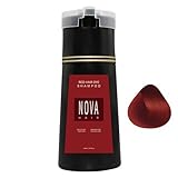 Nova Hair Dye Shampoo, 200 Ml Hair Instant Dye Shampoo Für Männer Und Frauen, Langanhaltendes Haarfärbe-Shampoo, Mildes Natürliches Haarfärbeshampoo, Hair Color Shampoo Haarpflege Für Haar