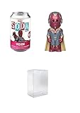 Funko Vinyl Soda: Marvel – Vision gebündelt mit einem Byron's Attic Soda Protector