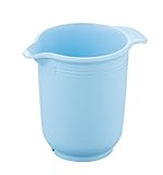 Dr. Oetker Rührbecher 1 L, Rührbecher aus der Serie Modern Baking - Retro Design, Becher aus schlagfestem Kunststoff (Farbe: Pastellblau) - spülmaschinengeeignet, Menge: 1 Stück
