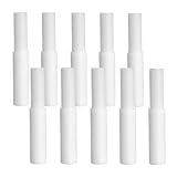 NVOQILIN 10 Stück Golfschläger-Verlängerungsstange, Stahl-Verlängerungsstange, Golfschläger-Schäfte, Verlängerungsstab, Club-Verlängerungsstange für Holzputter