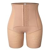 High Waist Trainer für Damen, Body Shaper Shorts, Shapewear, Bauchkontrolle, Oberschenkelformer, Po-Lifter, Spitzenhöschen