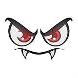 Personalisierte Augenklappen für elektrische Rasenmäher, 2 Stück, 3 Stück, für kreative Heim- und Bürodekoration (2 Stück)