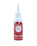 Happy Sprinkles Happy Drip Cherry Red 130g - Lebensmittelfarbe aus Schokolade zum Backen - Ideale Tortendeko - Backzubehör für Kekse, Eis & Kuchen