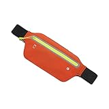 MEELYHOME Modische Gürteltasche zum Laufen, mit Kopfhörern, reflektierend, verstellbar, für Wandern, Sport, Reisen