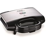 Tefal Ultracompact Sandwichmaker SM1552 | für dreieckige Sandwichtoasts | antihaftbeschichtete Platten | leichte Reinigung | kein Anbrennen | 700W | Sandwich-Grill | 26.5 x 12 x 26 cm