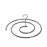 Hohler Kleiderbügel, Wäscheständer, Edelstahl-Kleiderbügel, Decken- und Bettlakenständer, drehbar, Metall-Kleiderbügel, Heimbedarf für Decken, Tagesdecken, Sofa, Cov