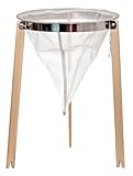 Dreibeinstativ Ständer für 33cm Nylon Spitzsieb passen für 12KG 25KG Honigeimer und 40 Kg Hobbock und alle abfüller Halter