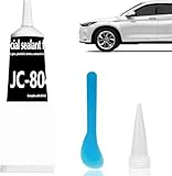 Dichtmasse Motor,Motordichtmasse Schwarz,Zylinderkopfdichtung Dichtmittel, Flüssigdichtung,Getriebe Motor Dichtung Ölwanne,Schützt vor internen Kraftstoffgemischen und Ölen,Wasser und Sonnenlicht