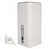 Lazmin112 5G Cpe Router, WiFi 6 WLAN-Router Mit SIM-Kartensteckplatz, 4,67 Gbit/s Hochgeschwindigkeit, Dualband, 8 Integrierte Breitband-Mobilfunkantennen, Unterstützt Sa NSA 4G LTE (EU-Stecker)