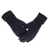 MULAIDI Praktische Damen Winterhandschuhe Warme Winddichte Handschuhe Weiches Fleece Innenfutter Für Mädchen Damen Winter Outdoor Mit Fleece Handschuhen Warme Handschuhe Für Damen Mit