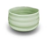 AIYICIII Matcha-Schale aus Keramik, handgefertigt, japanische grüne Teetasse, Matcha-Teetasse für Zeremonie (Matcha-Grün)