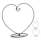 CAXUSD 3 Stück Blumenstand Dekorationsständer für die Hochzeit zu Hause Hängendes Ornament-Präsentationsregal Blumenständer Wohnzimmer im Innenbereich Eisen Black