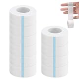 Micropore Tape 10 Rollen 2.5cm*9 Medizinisches Klebeband Fixierpflaster Rolle Verband Klebeband Atmungsaktiv Verband Für Wundversorgung Sport Wimpernverlängerun