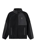 NAME IT Unisex NKNMYLES Fleece Jacket NOOS Fleecejacke, Black, 140