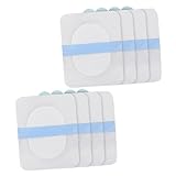 VICASKY 8 Blatt Antitranspirant-Aufkleber Männer Aufkleber für Achselschweiß Achselschweißaufkleber für Frauen Unsichtbare Achselschweißaufkleber Schweiß-Achselpads Achselpolster Watte