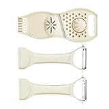 Manueller Gemüseraspel | Handgemüsehobel Werkzeug,Vielseitiges Schneidgerät Mit Rutschfestem Griff Für Zwiebel Knoblauch Karotte