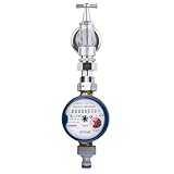 SPEWA Wasserzähler mit Montageset für Zapfhahn 3/4 Zoll/Eichung aktuelles Jahr 2025