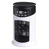 Mini-Luftkühlungseinheit – tragbarer Verdunstungskühler, kompakter Desktop-Ventilator | Studie im Schlafsaal für ruhiges , h Kühltechnologie