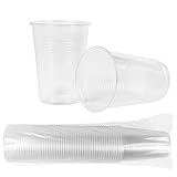 HEKU 50 transparente Einweg-Trinkbecher 0,4l | Aus Polypropylen | Ideal für Partys und Veranstaltungen