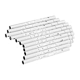 POPETPOP 30Stücke Windspielrohre und Langlebig DIY Zubehör für Klangspiele und Windspiele für Garten und Innenhofdekoration Vielseitig Einsetzbar