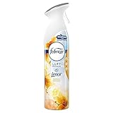 Febreze Lufterfrischer Raumduft Spray Goldene Orchidee 300 ml, Raumspray entfernt Gerüche und hinterlässt Frischeduft