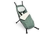 Croozer Unisex – Erwachsene BABYSITZ Winter-Set Jungle Green Nanna Bag Kit Für Trailer, Grau, Einheitsgröße für alle