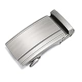 JasGood 40mm Automatische Ratschenschnalle, Ersatz Klickschnalle für 3,5cm Slide Gürtelriemen