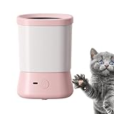 Hundefußreiniger, Anti-Spritzer Pfotenreiniger, Zwei-Geschwindigkeits-Modus, stabiles Design, Haustier-Fußbad, geeignet für Camping, Reisen, Outdoor-Schlamm- und Schmutzreinigung, 11,2 x 15,4 cm