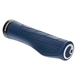 Ergon – GA3 Fahrradgriff | Ergonomisch mit Mini-Wing | MTB, All Mountain, Trail | Regular | Large | Nightride Blue