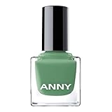 ANNY Nail Polish – Hochwertiger Farb-Nagellack mit langanhaltendem Glanz, splitterresistent und schnelltrocknend, Farbe: Retro Revival - Elegantes Vintage-Grün - 15 ml