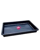 Kunststoffwanne 88 x 60 cm aus PP - Öl-Auffangwanne, Säuren- und laugenfeste Industriewanne, Plastikwanne mit 42 Liter Volumen