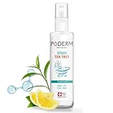 PODERM - FUSSPILZ-BEHANDLUNG FÜR SPORTLER - Reinigendes Fuß-Spray - Beseitigt 99,9% der Pilze - Anti-Geruch und Anti-Schweiß