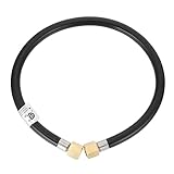 ibasenice Gasschlauch für Wohnmobile Schnellkupplungs Gasleitung Langlebig für Camping Grillen und Outdoor Aktivitäten mit Hochwertigen Kupferanschlüssen