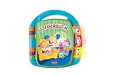 Fisher-Price Lernspaß Liederbuch Baby | Baby Musik Buch ab 6 Monate | Baby Musikspielzeug | Elektronisches Kinderbuch | Baby Spielzeug mit Musik | Spielzeug Baby ab 6 Monate | Spricht Deutsch, CDH40