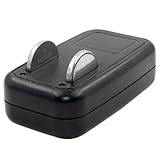 Muuookka Knopfzellenbatterieladegerät ML2032 ML2025 3,6V Lithium-Batterie-Ladeadapter für 2032 2025 EU-Stecker