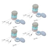 Ipetboom 20 Stück 20 Stück Macaron Brillenputztücher Handy Linsenreiniger Abwaschbar mit Schlüsselanhänger für Bildschirm Kamera Laptop TV Monitor Tragbares Reinigungstuch