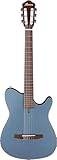 Ibanez FRH10N-IBF Nylon Sound Gitarre für E-Spieler [Indigo Blue Metallic Flat]