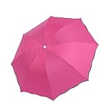 Klappende Regenschirme Wasser Regenschirm Sonnenschutzschirme Windproof DREI faltende kompakte Regenwegsschirme (Rojo)