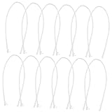 Ipetboom 12 Stück Teiliges Baumwoll Dochte Dicht Geflochten für DIY Kerzenherstellung Stabile Flamme Langlebige Öllampendochte Geeignet für Bienenwachskerzen und Teelichter