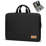 Bagasin Laptop Hülle Tasche, 15 15,6 16 Zoll TSA Laptoptasche Schutzhülle Sleeve Wasserdicht mit 4-lagigem Schutz, Computer Tragetasche für MacBook, HP, Dell, Lenovo, Asus Notebook