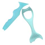 VICASKY 2 Stück Silikon Eyeliner Schablonen Set Augen Make Up Hilfsmittel für Präzisen Eyeliner und Lidschattenanwendung für Anfänger und Profis