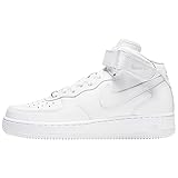 NIKE Damen Air Force 1 Mid 07 Sneaker, weiß, 44.5 EU