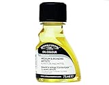 Winsor & Newton 2621734 Ölmalmittel, Künstler Malmittel aus Leinöl-Standöl & Terpentinersatz, Verdünnt die Konsistenz der Farbe und verbessert das Fließvermögen und die Transparenz - 75 ml Flasche