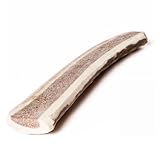 BAUTASTIC Hirschhorn für Hunde halbiert - Größe S für Hunde von 5 bis 10 kg - Kauknochen für Hunde - 100% natürliches Kauspielzeug - Entfernt Zahnstein - reich an Mineralien (S)