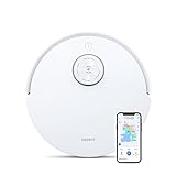 ECOVACS DEEBOT T10, Staubsaugerroboter mit vibrierenden Wischplatten (OZMO 3.0), 3000PA Saugstärke, Hinderniserkennung mit KI (AIVI 3.0), 3D-Kartierung, 5200 mAh Akku, YIKO Sprachassistent