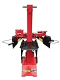 CROSSFER Holzspalter LS8T-400V/PRO/Hydraulikspalter 8 Tonnen Spaltkraft / 400V Motor 3,5 kW/Auto-Rücklauf mit stufenlosem Rücklaufstopp / 55 cm Spaltlänge/Spaltgut Ø max. 30 cm